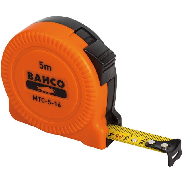 Rullamitta Bahco MTC, kapea, eri kokoja