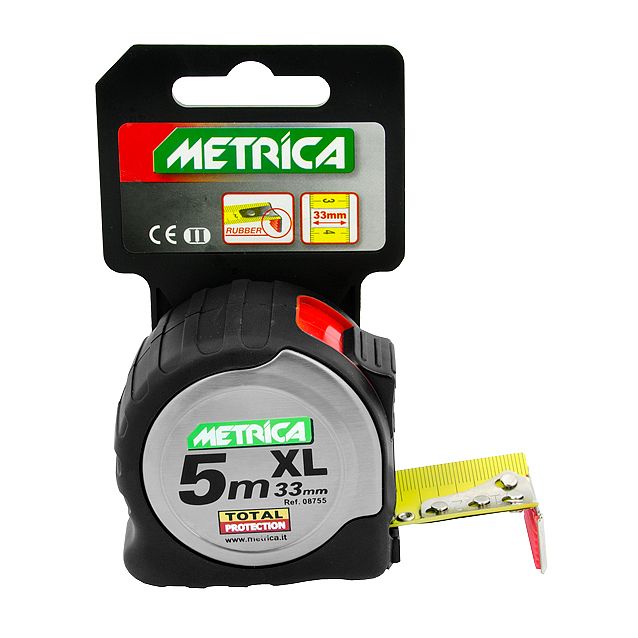 Rullamitta Metrica 5 m, leveä