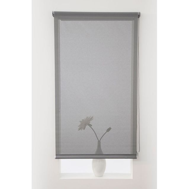 Rullaverho Hasta Screen, tummanharmaa, eri kokoja