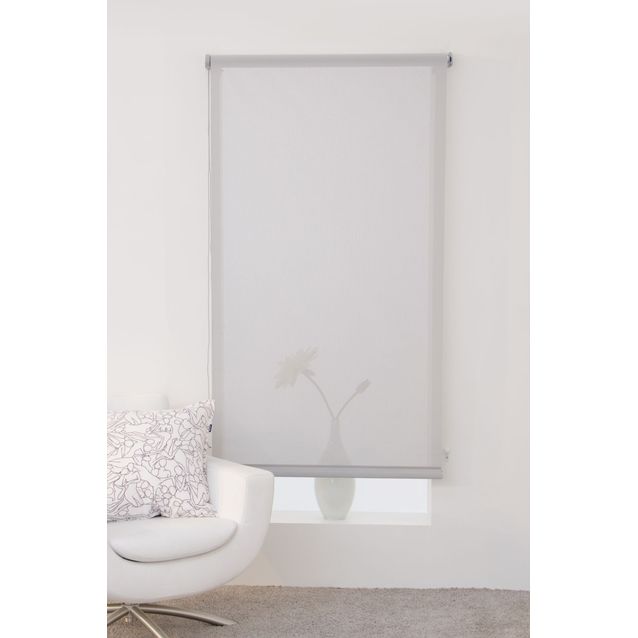 Rullaverho Hasta Screen, vaaleanharmaa, eri kokoja