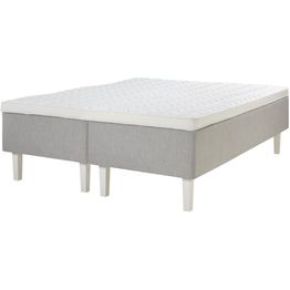 Runkopatjasänky Tenstar Avelino 180x200cm vaaleanharmaa