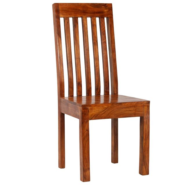 Ruokailuryhmä 7 osaa kiinteä akaasia- ja mangopuu (75333)