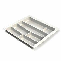 Ruokailuvälinelaatikko Grip XP vaaka valkoinen eri kokoja