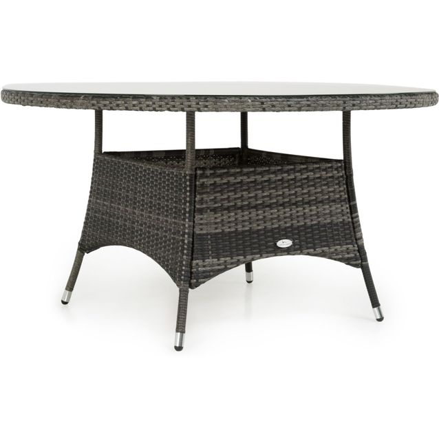 Ruokapöytä Thor Ø140cm, harmaa