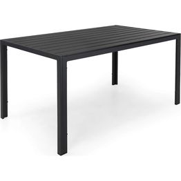 Ruokapöytä Tunis 90x150 cm musta