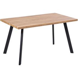 Ruokapöytä Tenstar West 80x140cm ruskea