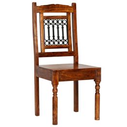 Ruokapöytäsarja 7-osainen täysi akasiapuu (75338)