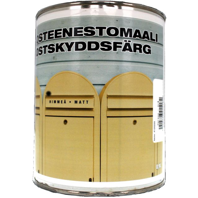 Ruosteenestomaali GVK himmeä 0.9 l harmaa