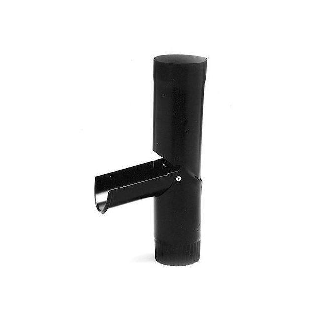 Sadevesijärjestelmä Ruukki puolipyöreä: avattava sadeveden ulosheittäjä ø90mm, eri värejä