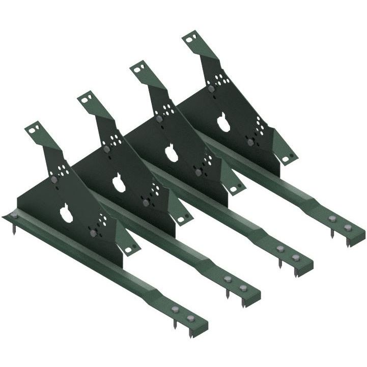 Kattosillan asennussarja Ruukki, tiilikatoille, RR11 havunvihreä