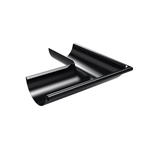 Sadevesijärjestelmä Ruukki puolipyöreä: kourun ulkokulma 135° ø125mm, eri värejä