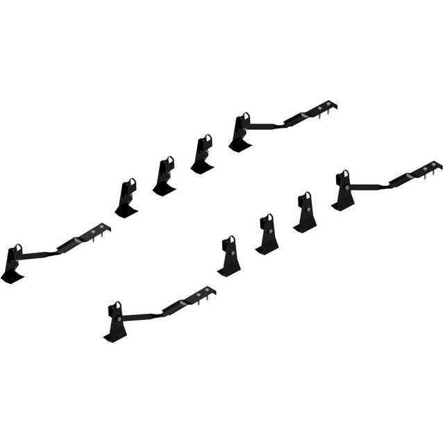 Lapetikkaan asennussarja Ruukki tiilikatoille, 4.9-7m, eri värejä