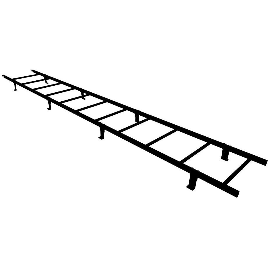 Lapetikas Ruukki SafeGrip teräskatoille + asennussarja, 6.6m, RR33 musta