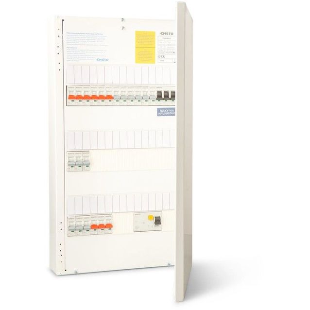 Ryhmäkeskus Ensto Pikku-Waltteri IP20C EHSV245.21, 21 ryhmää, johdonsuojakatkaisija, vikavirtajohdonsuojakytkin