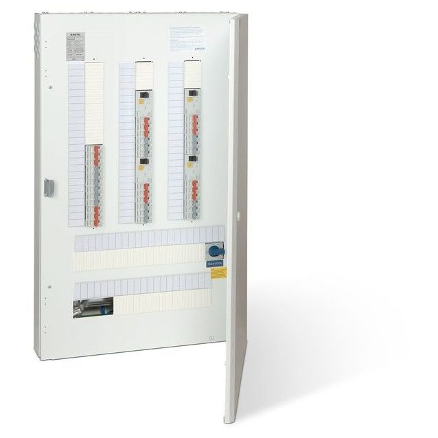 Ryhmäkeskus Ensto Waltteri EHSV845.18U-IT, 4xVVS, 18x10A, 18x16A, 50A, pinta-/uppoasennukseen