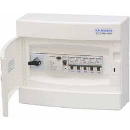 Ryhmäkeskus Malmbergs 1x12 modulia, IP40, pinta-asennus