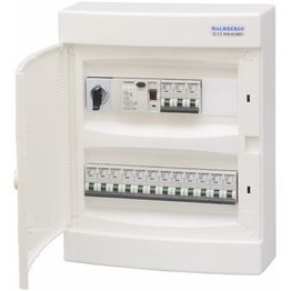 Ryhmäkeskus Malmbergs 2x12 modulia, IP40, pinta-asennus