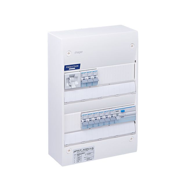 Ryhmäkeskus pinta UTU Pointer 3409 V 35A IP30 PS