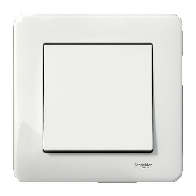 7-kytkin Schneider Electric Exxact, ruuviliitos, valkoinen