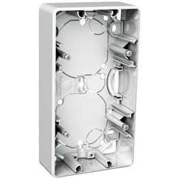 Pintakehys Schneider Electric Exxact, 2-osainen, 35mm, IP20, valkoinen