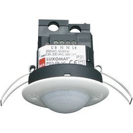 Liiketunnistin Luxomat PD3-1C-FP, IP20, uppoasennettava, valkoinen