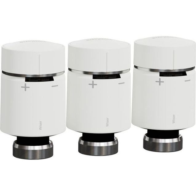 Termostaatti Schneider Electric Wiser iTRV, 3kpl/pkt