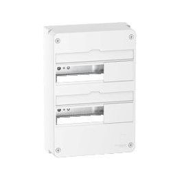 Asennuskotelo Schneider Electric Resi9, 2 riviä 26 mod, pinta-asennus