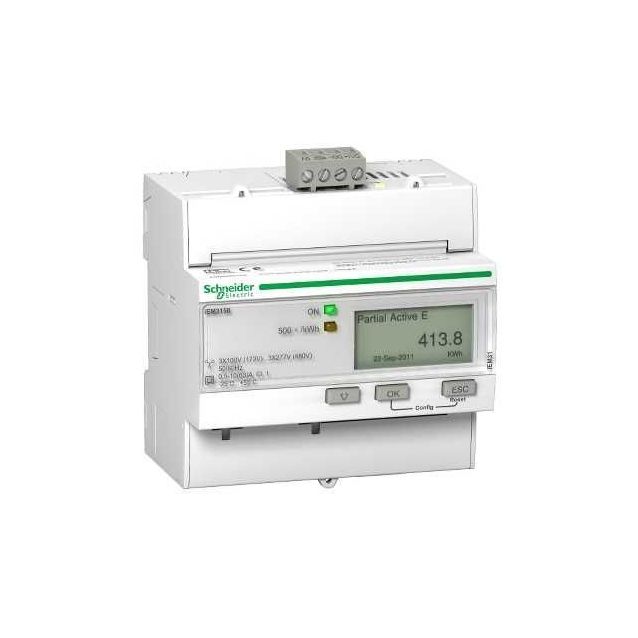 Energiamittari Schneider Electric Acti 9 iEM3150 63A Modbus
