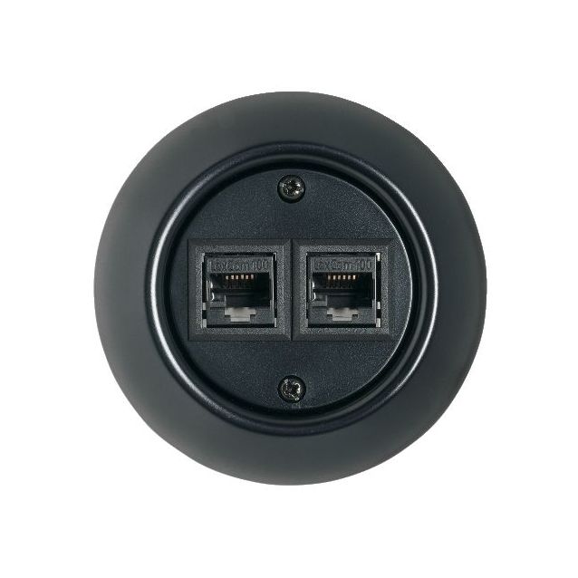 Telerasia Schneider Electric Renova 2xRJ45, Cat 6, valk