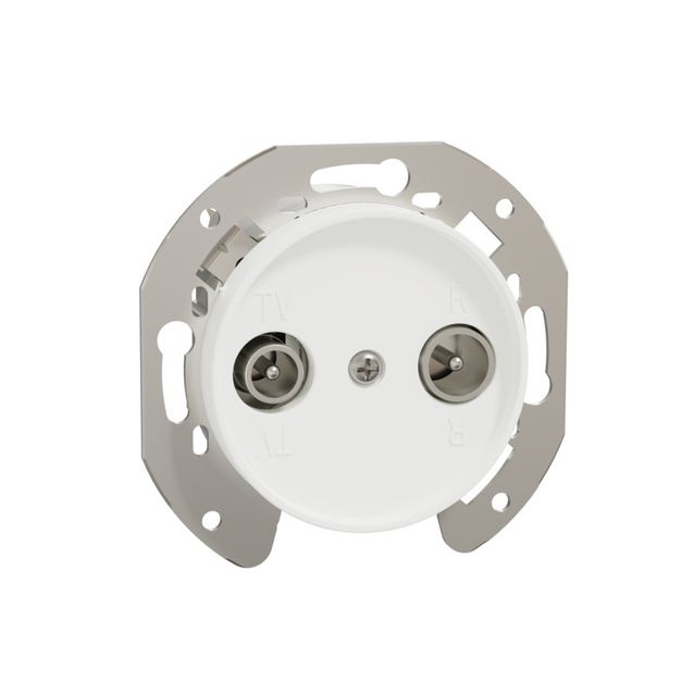 Antennirasia Schneider Electric Renova R/TV S6, valkoinen