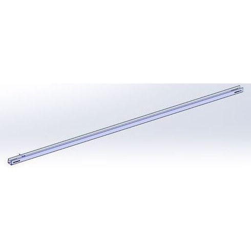 Aurinkopaneelin asennuskisko SolarClick, 2440mm