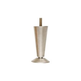 Sängynjalat Metalli, 13cm, 4-pak, harmaa/beige (78134)