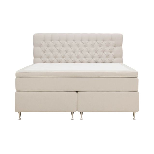 Sänkypaketti Hilton Lyx, 180x200cm jenkkisänky, napitettu sängynpääty, eri värivaihtoehtoja (JSPXX)