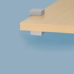 Säädettävä hyllynkannatin Grip 440a kiiltokromi