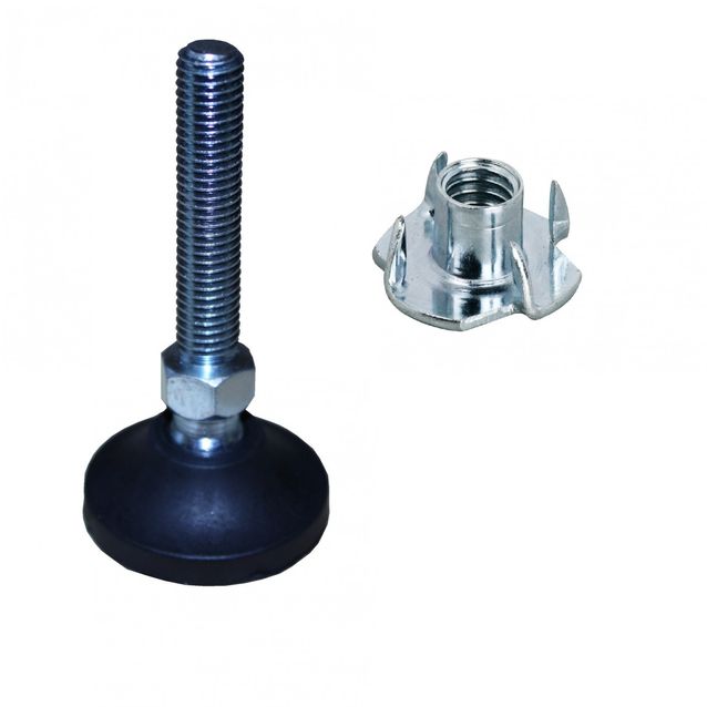 Säätötassusarja Grip Finland M10x60 4 kpl+M10 lyöntimutteri 4 kpl