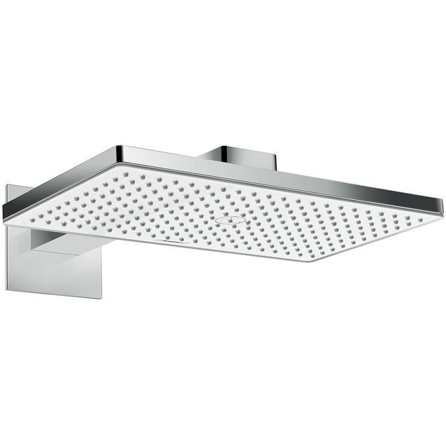 Sadesuihkupää Hansgrohe Rainmaker Select 460 1-jet, seinäputki, valkoinen/kromi