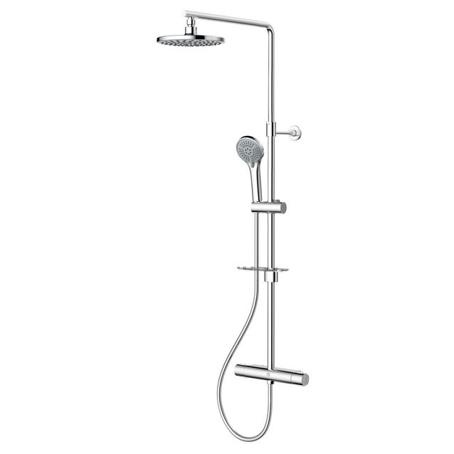 Sadesuihkusetti Gustavsberg New Nautic 2.2, lyijytön, cc 150 mm, kromi