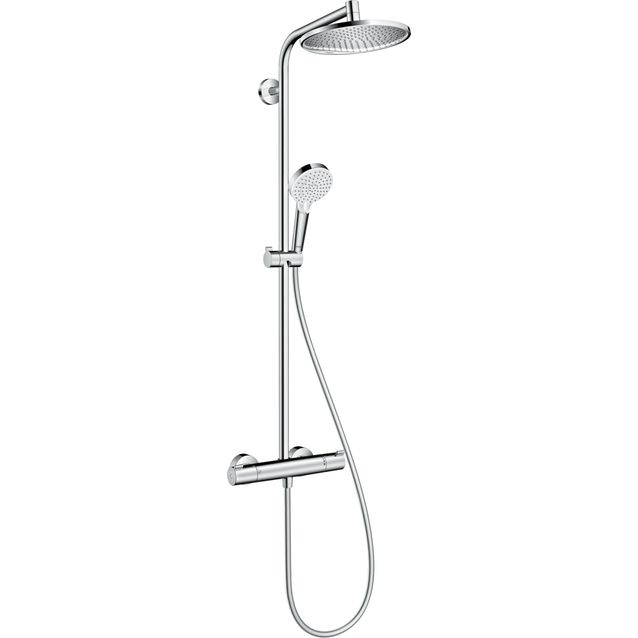 Sadesuihkusetti Hansgrohe Crometta S Showerpipe 240 1jet, termostaattihanalla, v.2020