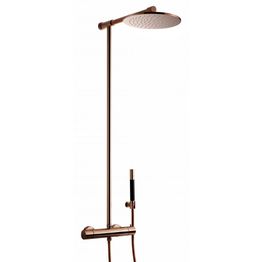 Sadesuihkusetti Tapwell TVM300 Copper, termostaattihanalla, suihkupää ⌀325mm, kiiltävä kupari