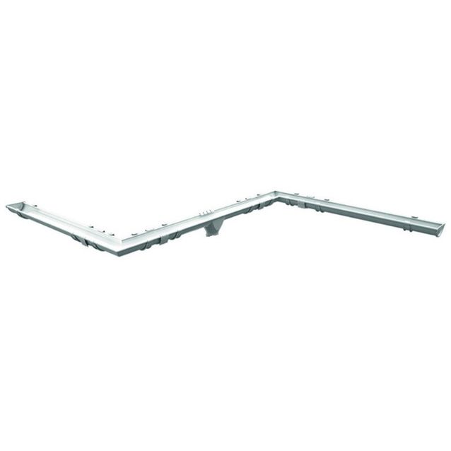 Sadevesijärjestelmä Ruukki puolipyöreä: kourupaketti 15 m ø125 mm