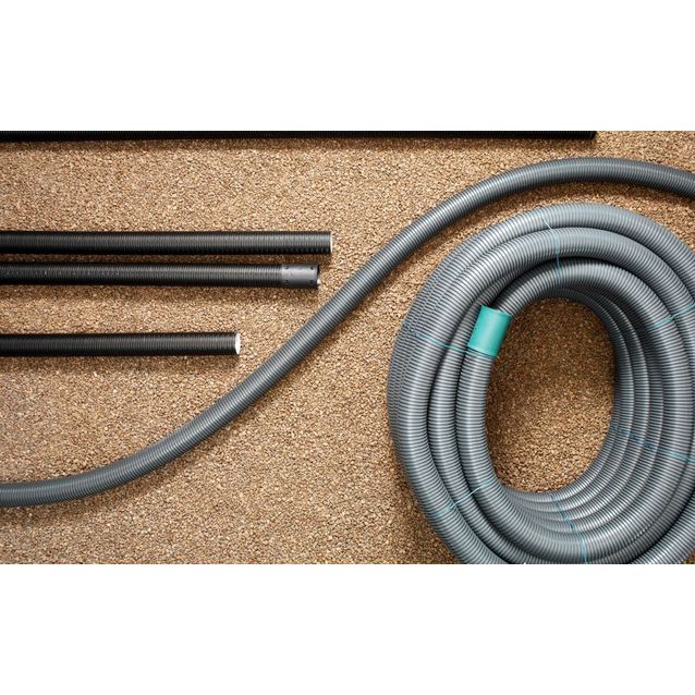 Sadevesiputki Meltex 100/90 mm x 50 m SN8 musta (AP100/90)