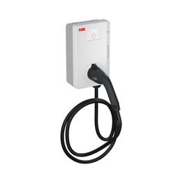 Sähköauton latausasema ABB Terra AC W11-G5-RD-MC-0 wallbox, Type2, 11kW(3x16A), 5m kaapeli, MID sertifioitu, RFID ja 4G