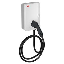 Sähköauton latausasema ABB Terra AC-W11-G5-R-0, Type2, 11kW (3x16A), 5m kaapeli, RFID