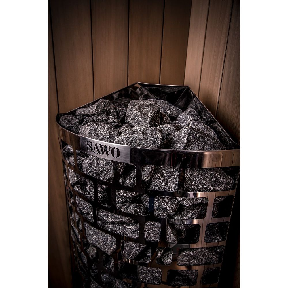 Sähkökiuas Aries Corner 6 kW (5-9 m³) kiinteä ohjauskeskus lisäkuva 2