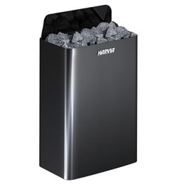 Sähkökiuas Harvia The Wall SW80E Black Steel 9 kW 8-14 m³ erillinen ohjaus