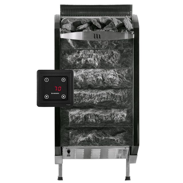 Sähkökiuas Mondex Hiisi E2 6,6 kW 5-9 m³ erillinen ohjaus