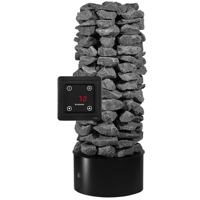 Sähkökiuas Mondex Rakka E2 6,6 kW 6-9 m³ erillinen ohjaus