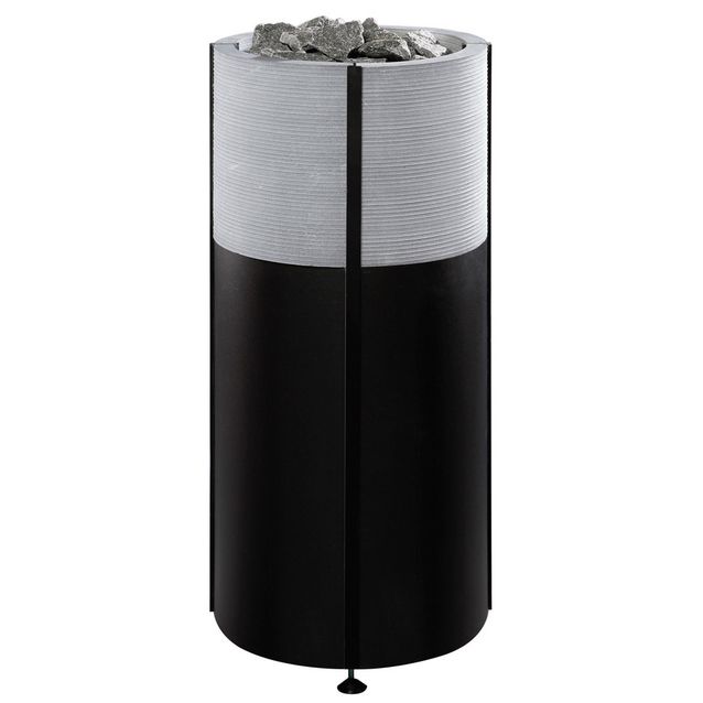 Sähkökiuas Naava 90 integroitu 9 kW (8-13 m³) erillisellä ohjauskeskuksella vuolukivi