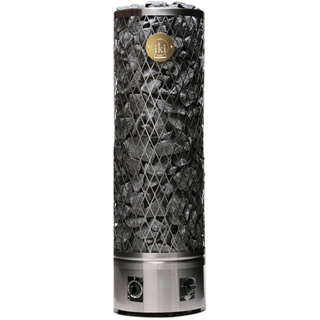 Sähkökiuas Pilari-IKI 7,5 kW (7-12 m³) kiinteä ohjauskeskus 