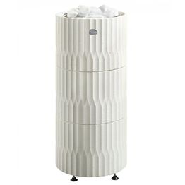 Sähkökiuas Tulikivi Riite 90, 9kW, 8-13m³, valukivi, erillinen ohjaus, valkoinen